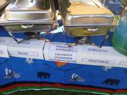 To celebrate the Africa Day in Harare, Zimbabwe, attendees queued to taste Malawi’s Kilombero rice, Chambo, Chigumu, Thobwa & many more dishes